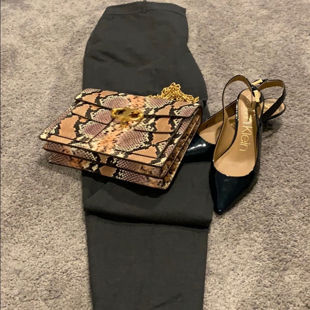 MM LaEur fully lined ankle length trouser